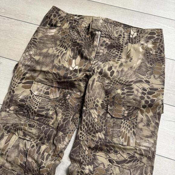 Tactical Camo Pants Size 38 Men’s Combat Cargo Utility Camouflage Y2K Street - Picture 5 of 10